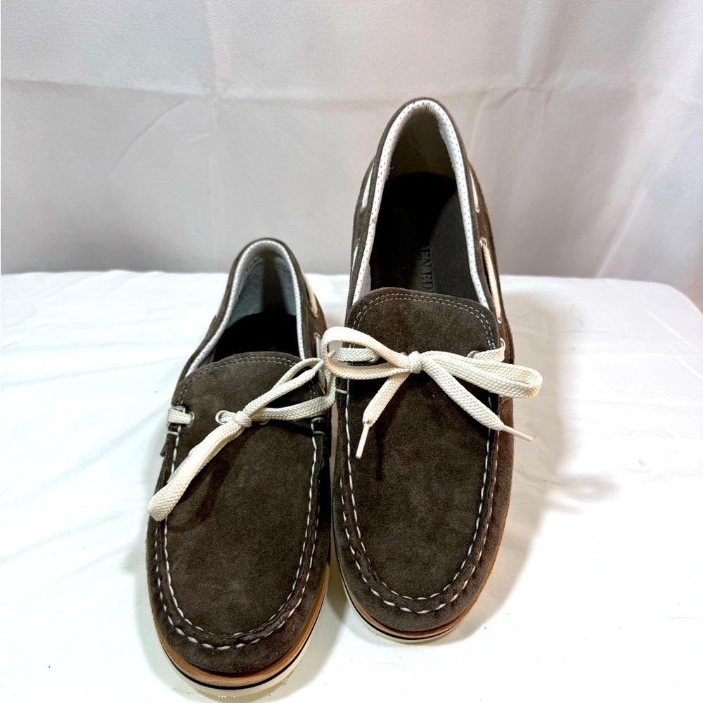Allen Edmonds Costa Brava Suede Boat Shoe Size 10 D